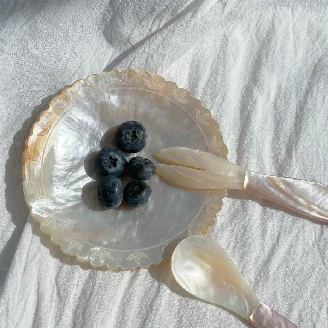 Mother of Pearl Plate/Jewelry Tray - Handmade 1 PC