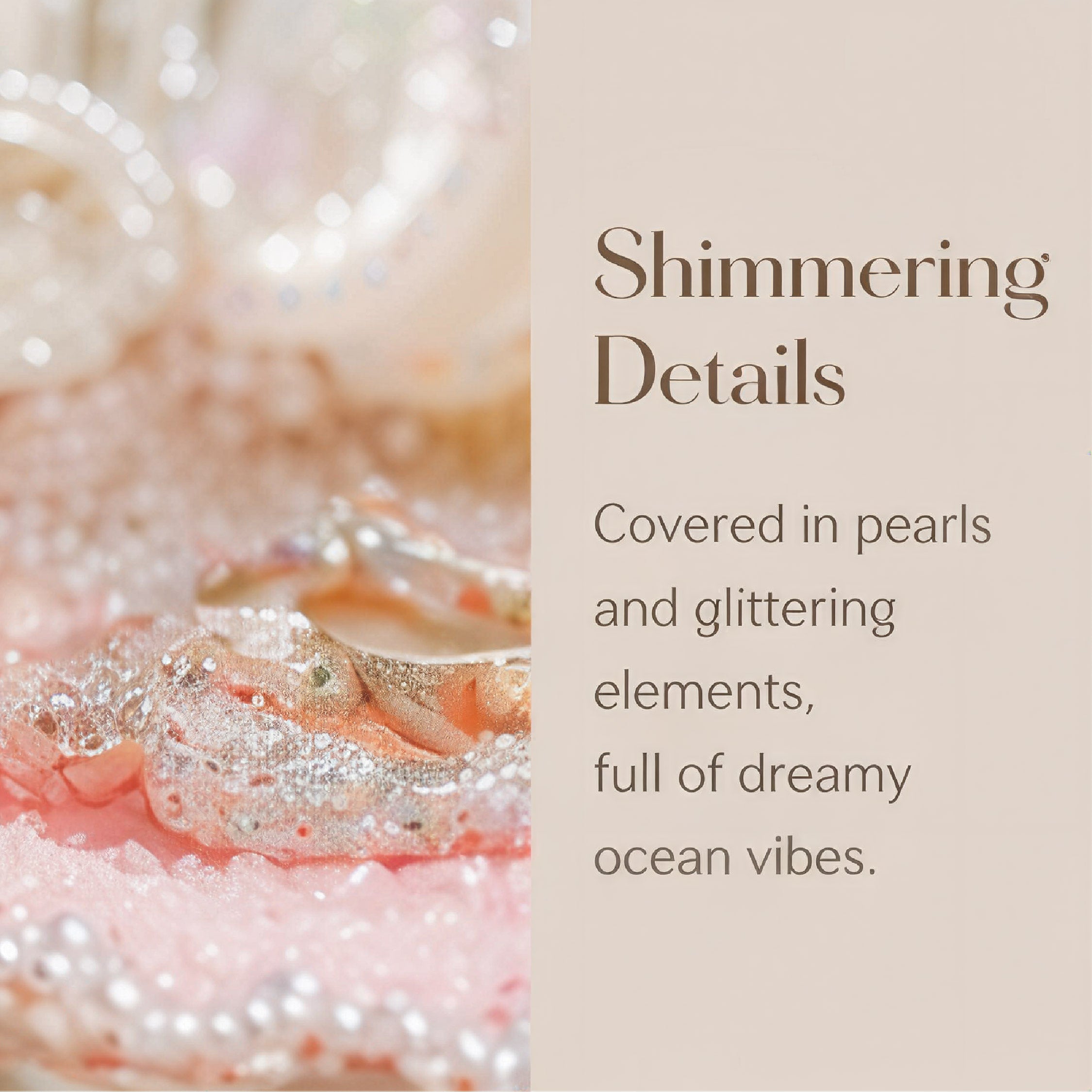 The Mermaid’s Vanity Classic Jewelry Tray - Handcrafted 1 PC
