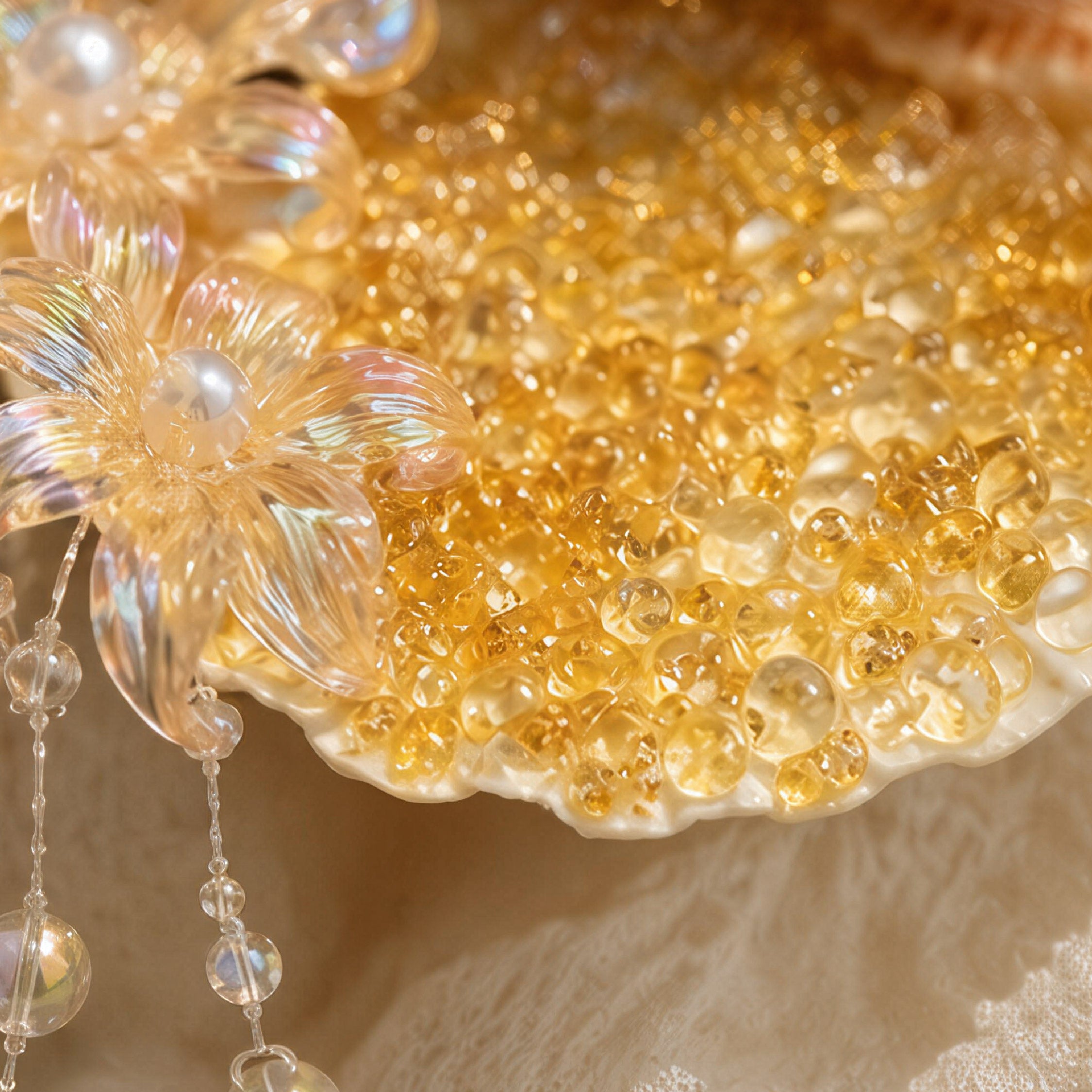 Light of the Sea Mermaid Jewelry Dish - Handcrafted 1 PC