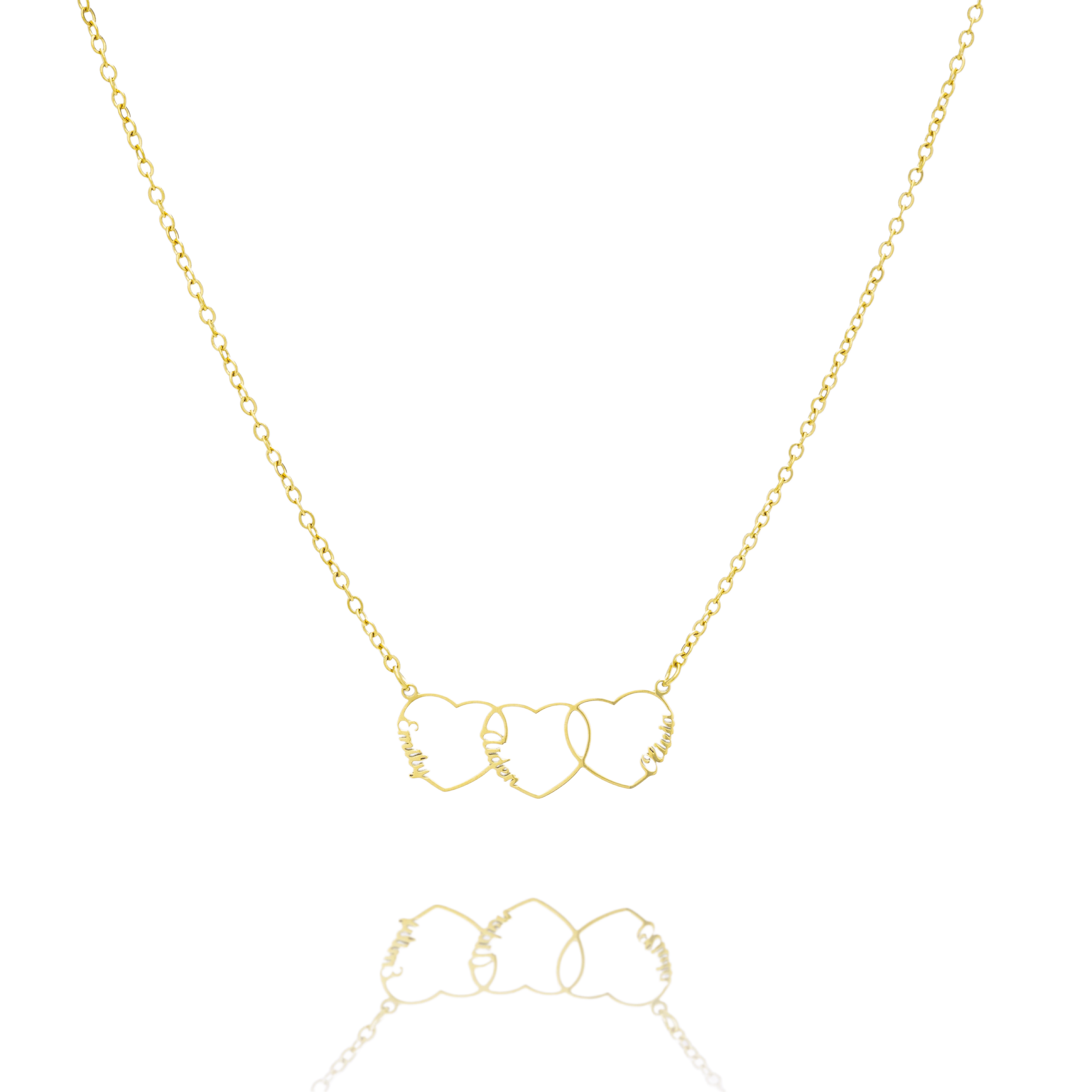 Personalized Heart Name Necklace