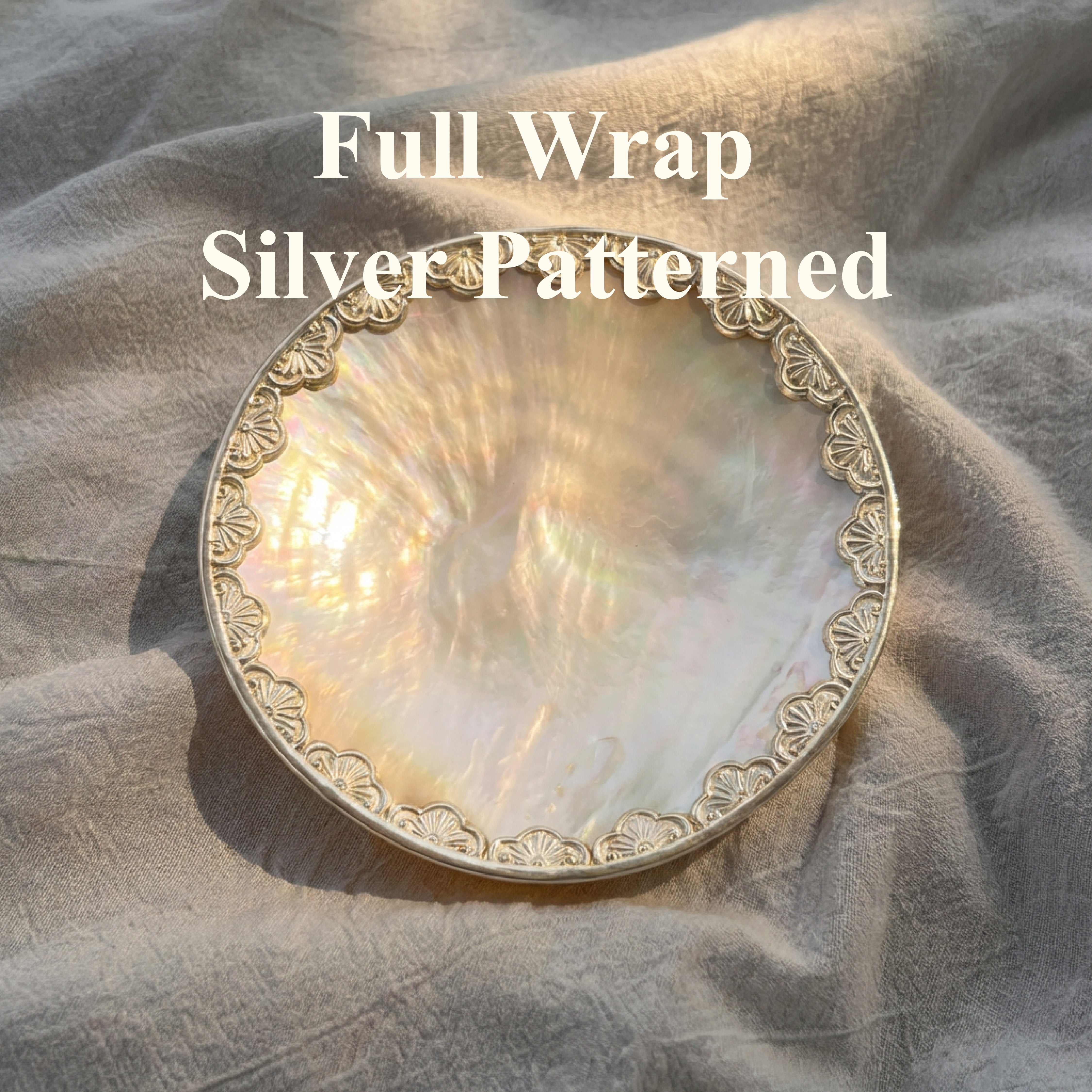 Mother of Pearl Plate/Jewelry Tray - Handmade 1 PC