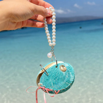 Moonlit Tides | Genuine Abalone Journal Charm Collection - Handmade 1 PC