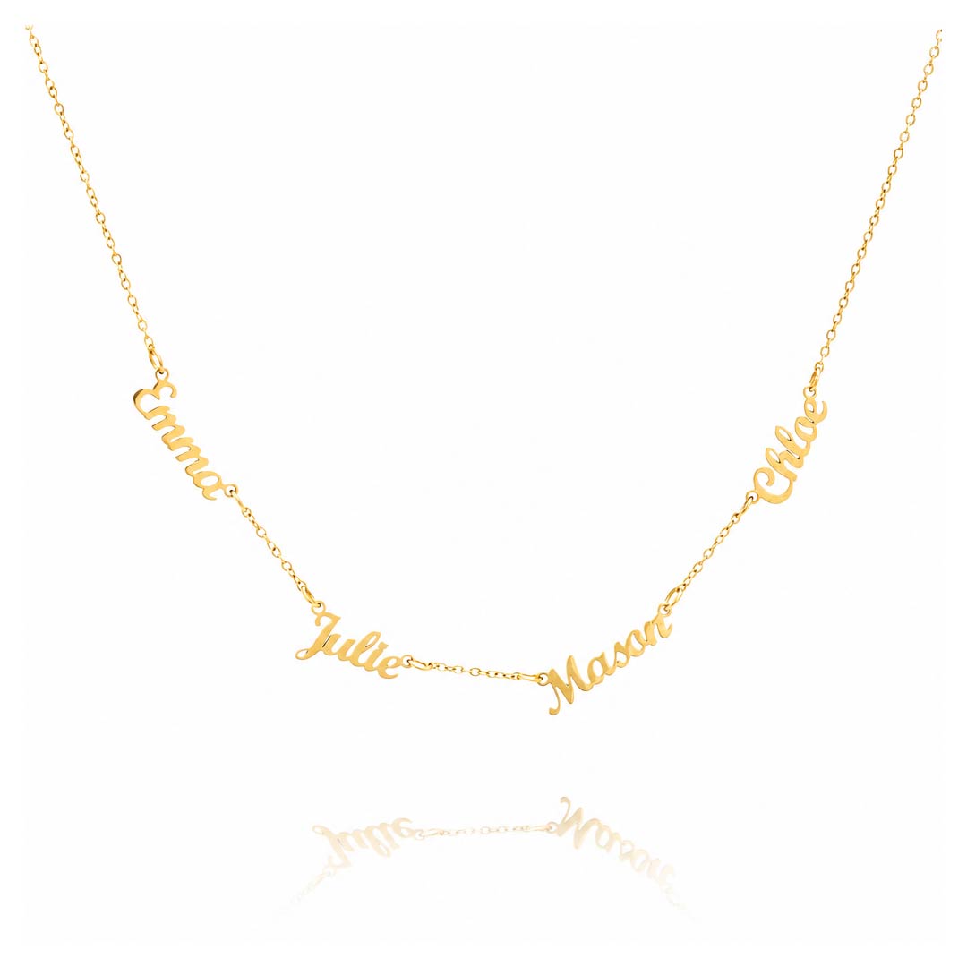 Multiple Name Necklace