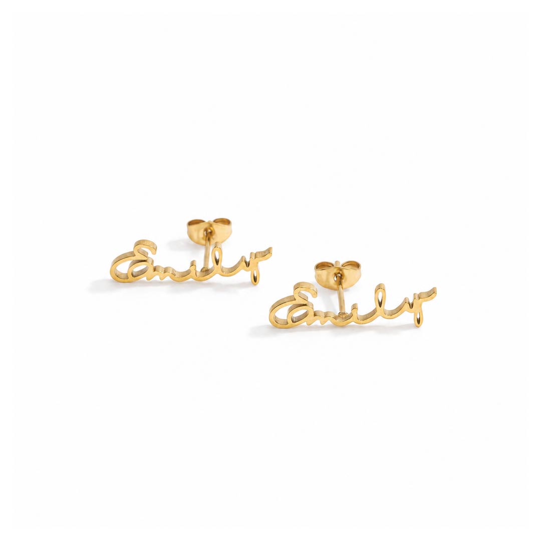 Customized Name Earrings