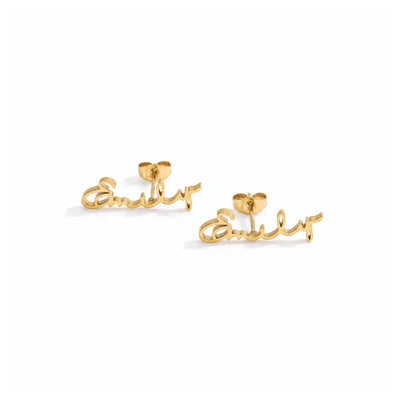 Customized Name Earrings