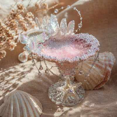 The Mermaid’s Vanity Classic Jewelry Tray - Handcrafted 1 PC