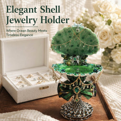 Ocean Forest Mermaid Luxury Jewelry Tray - Handcrafted 1 PC