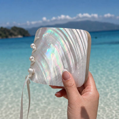 Ocean’s Vow | Mother of Pearl Journal - Handcrafted 1 PC