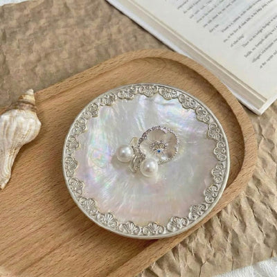 Mother of Pearl Plate/Jewelry Tray - Handmade 1 PC
