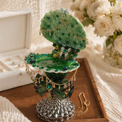 Ocean Forest Mermaid Luxury Jewelry Tray - Handcrafted 1 PC