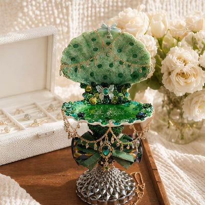 Ocean Forest Mermaid Luxury Jewelry Tray - Handcrafted 1 PC