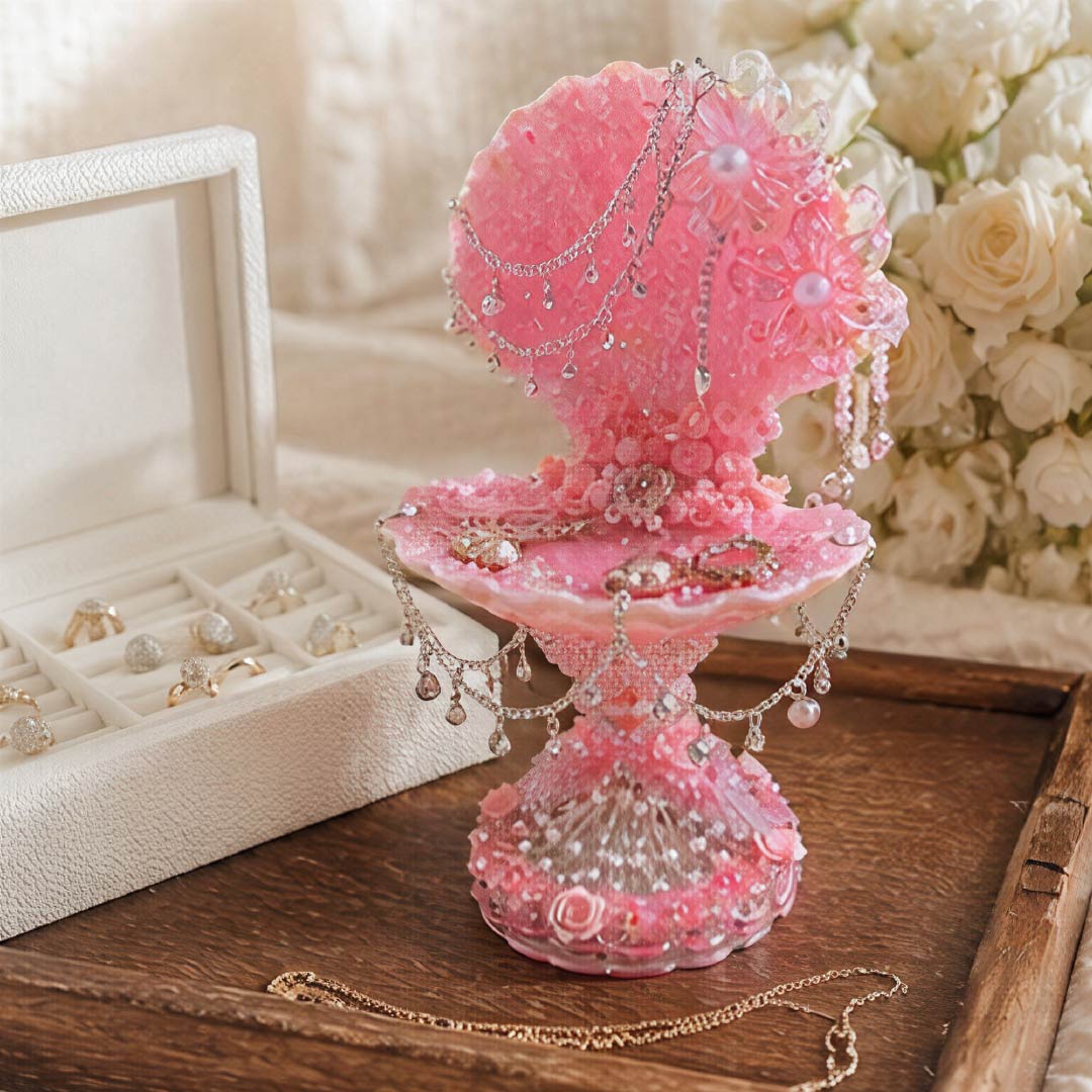 Wings of the Sea Mermaid Luxury Jewelry Tray - Handcrafted 1 PC