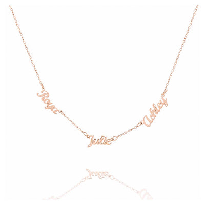 Multiple Name Necklace