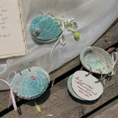 Green Abalone Journal - Handmade 1 PC