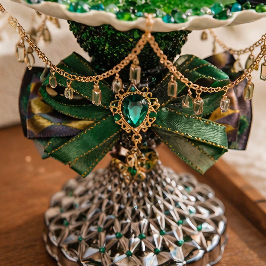 Ocean Forest Mermaid Luxury Jewelry Tray - Handcrafted 1 PC