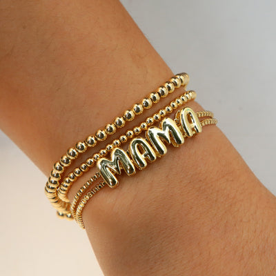 Bubble Letter Bracelet