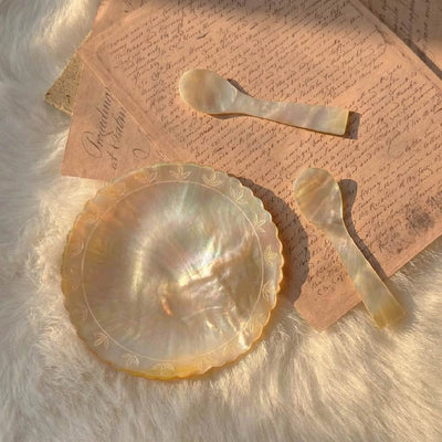 Mother of Pearl Plate/Jewelry Tray - Handmade 1 PC