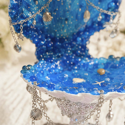 The Starfish Kiss Mermaid Luxury Jewelry Tray - Handcrafted 1 PC
