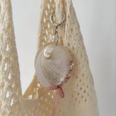 Pearl Tide | Polished Abalone Shell Journal Charm - Handmade 1 PC