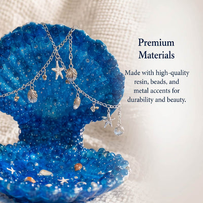 The Starfish Kiss Mermaid Luxury Jewelry Tray - Handcrafted 1 PC