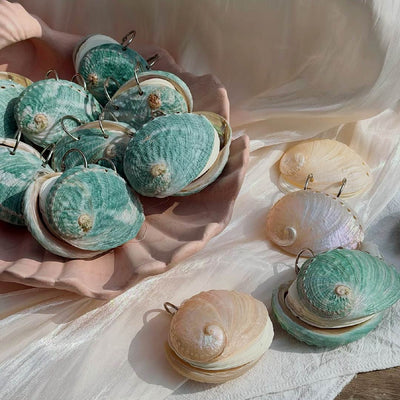 Moonlit Tides | Genuine Abalone Journal Charm Collection - Handmade 1 PC