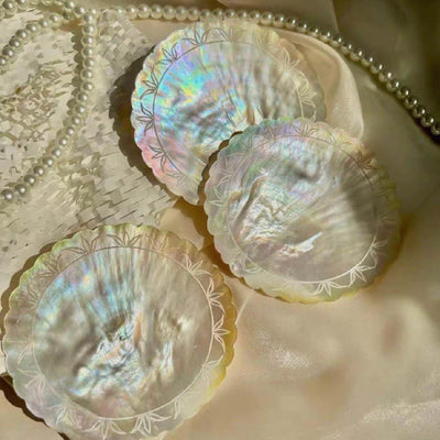 Mother of Pearl Plate/Jewelry Tray - Handmade 1 PC