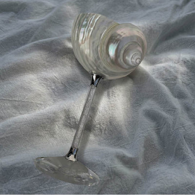 Seashell Wine Glass - Handcrafted 1 PC
