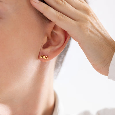 Personalized Name Earrings