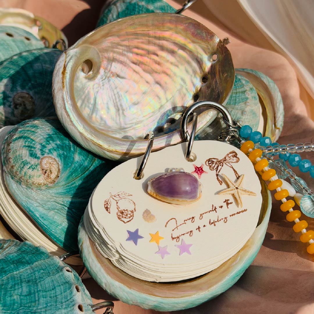 Genuine Shell & Abalone Journal Collection - Handmade 1 PC