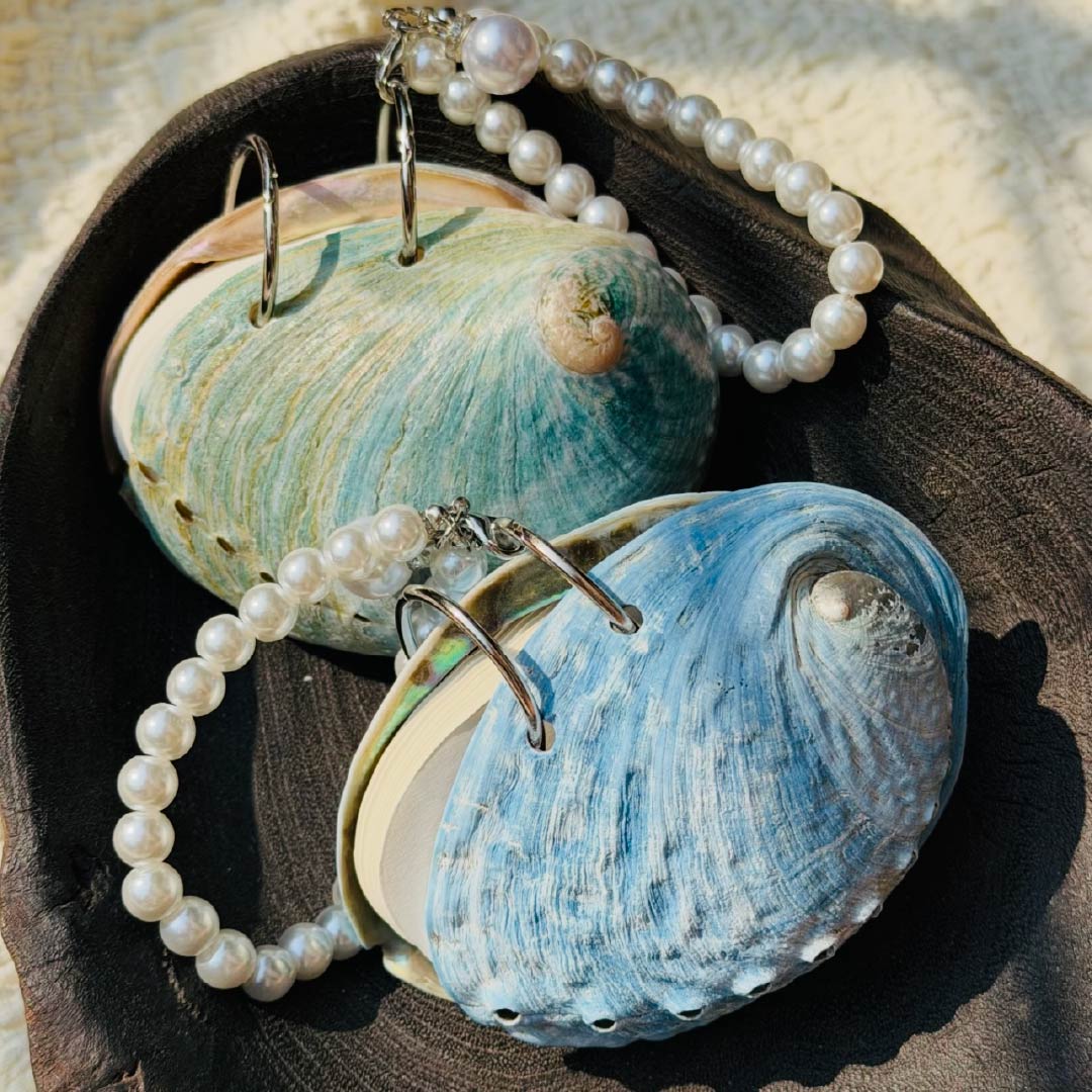 Genuine Shell & Abalone Journal Collection - Handmade 1 PC