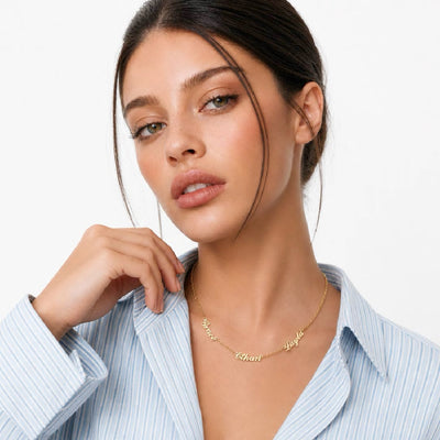 Multiple Name Necklace