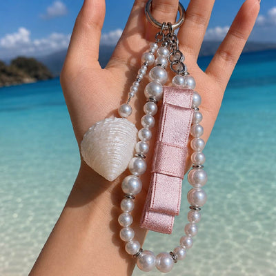 Cassiopeia Silk | Rosé Trochus Seashells Charm - Handcrafted 1 PC