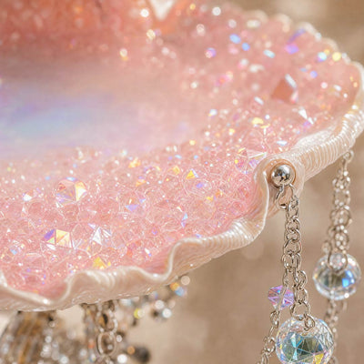 Cherub's Halo | Sea Urchin Mermaid Jewelry Holder & Night Light - Handcrafted 1 PC