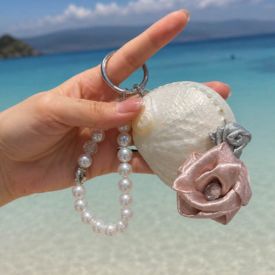 Europa Iridescence | White Abalone Charm - Handcrafted 1 PC