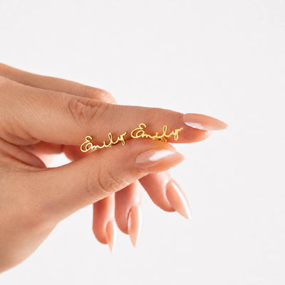 Customized Name Earrings