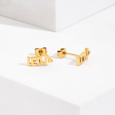 Personalized Name Earrings