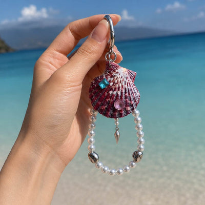 Lagoon Rosette | Mother of Pearl Shell Charm- Handcrafted 1 PC