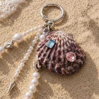 Lagoon Rosette | Mother of Pearl Shell Charm- Handcrafted 1 PC