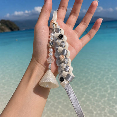 Cepheus Silk |Glow Trochus Seashells Charm- Handcrafted 1 PC