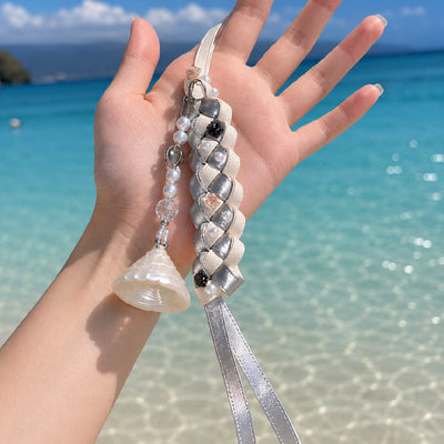 Cepheus Silk |Glow Trochus Seashells Charm- Handcrafted 1 PC