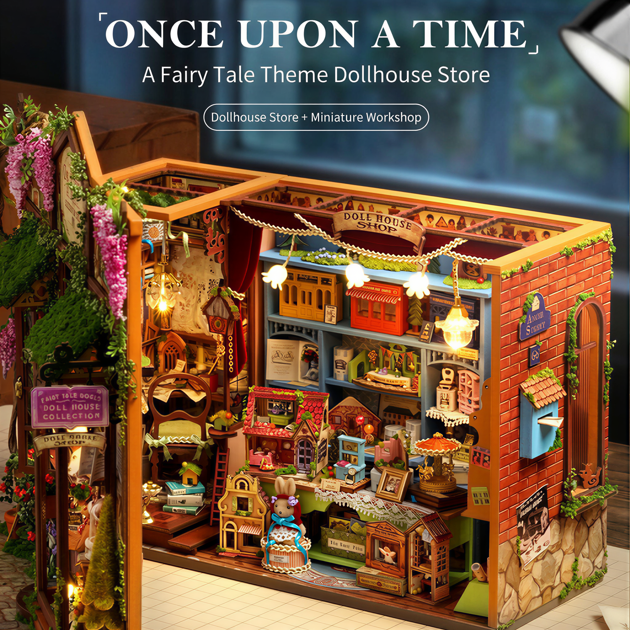 Fairy-Tale Wonderhouse DIY Miniature House Kit