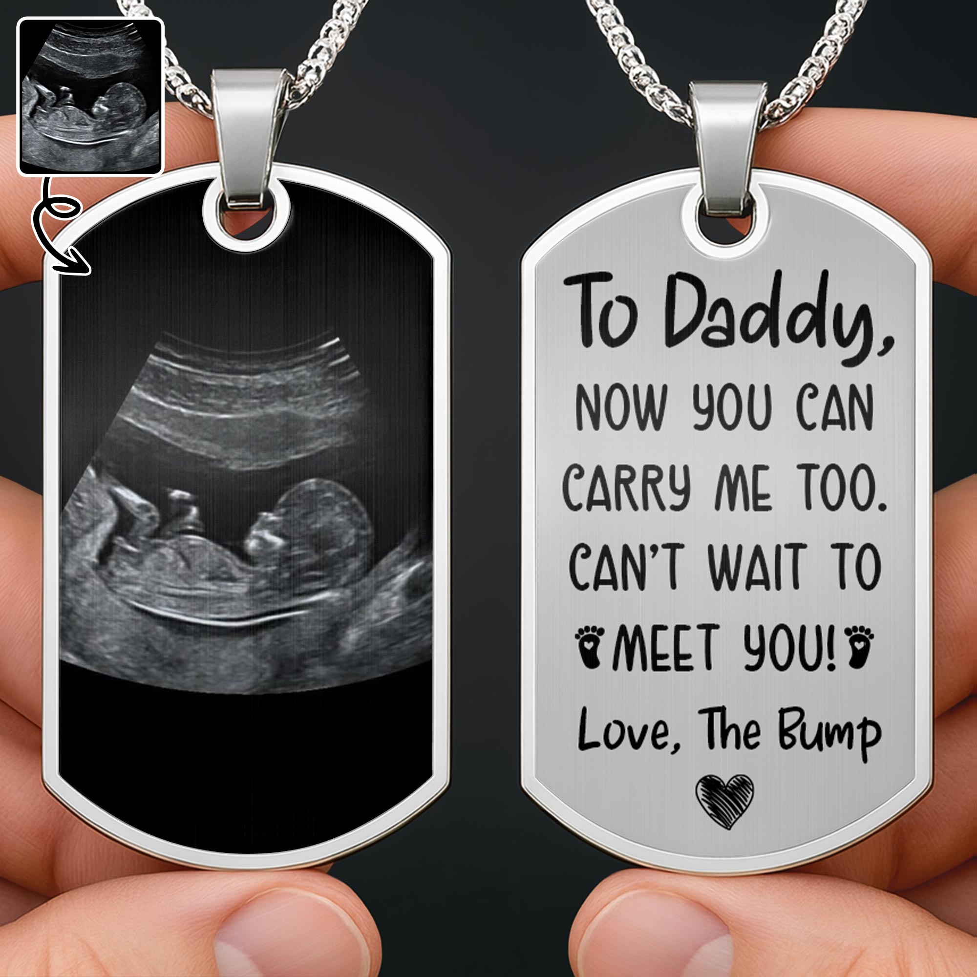 Personalized Custom Dog Tag Necklace