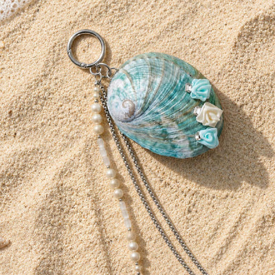 Callisto Iridescence | Blue Abalone Charm - Handcrafted 1 PC