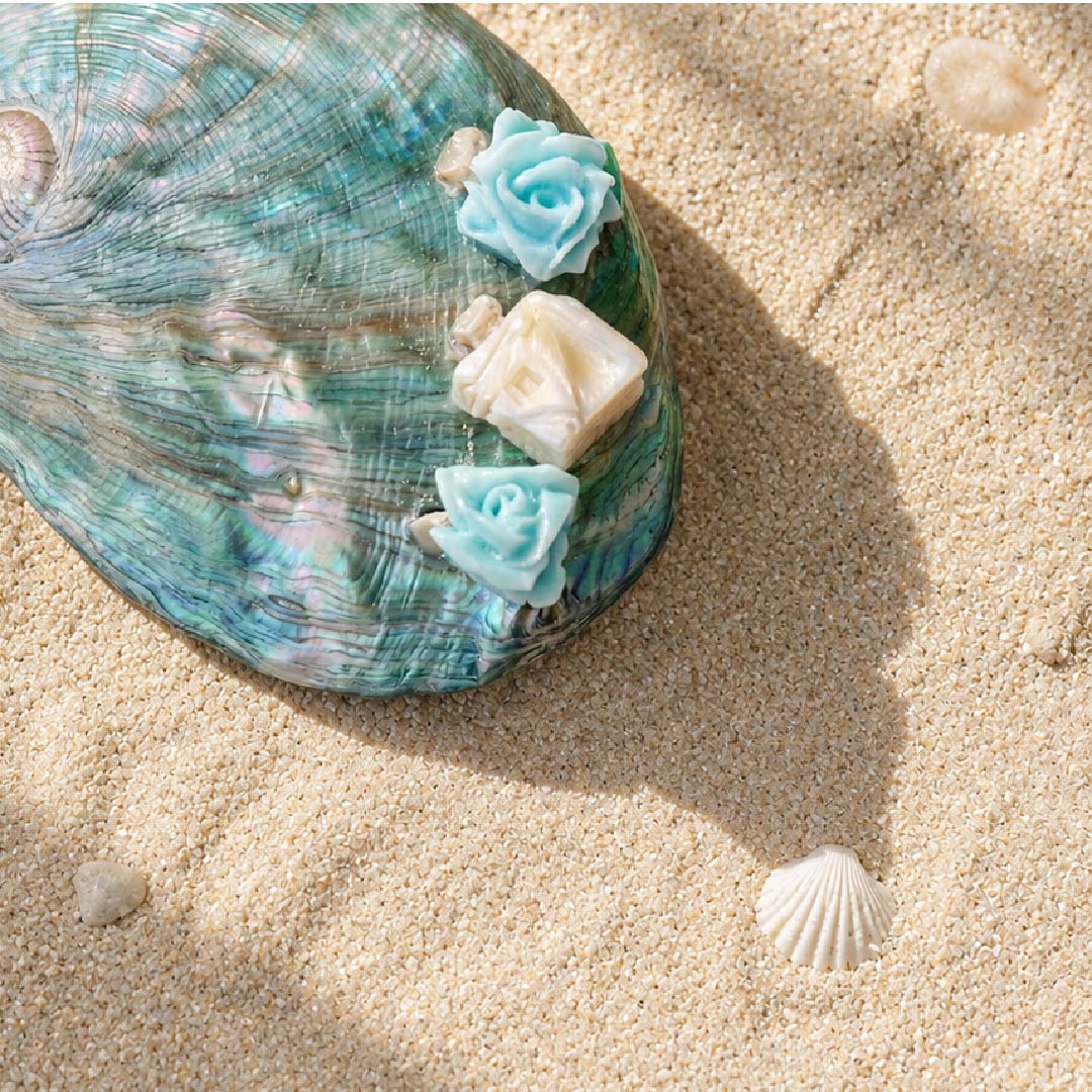 Callisto Iridescence | Blue Abalone Charm - Handcrafted 1 PC