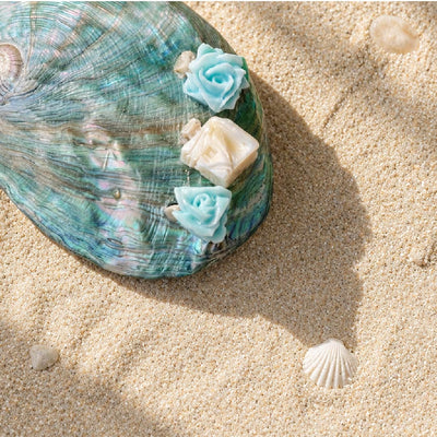 Callisto Iridescence | Blue Abalone Charm - Handcrafted 1 PC