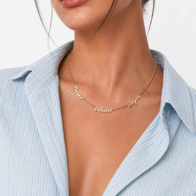 Multiple Name Necklace
