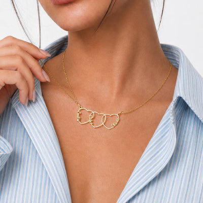 Personalized Heart Name Necklace