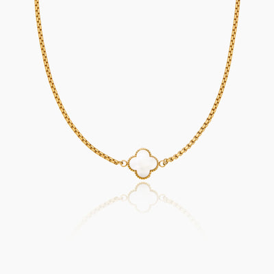 Pearl Clover Necklace