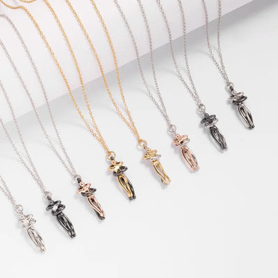Infinity Hugging Necklace