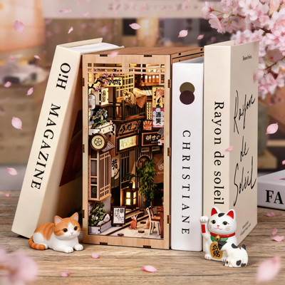 The Alley Waiting for the Cat DIY Book Nook Kit